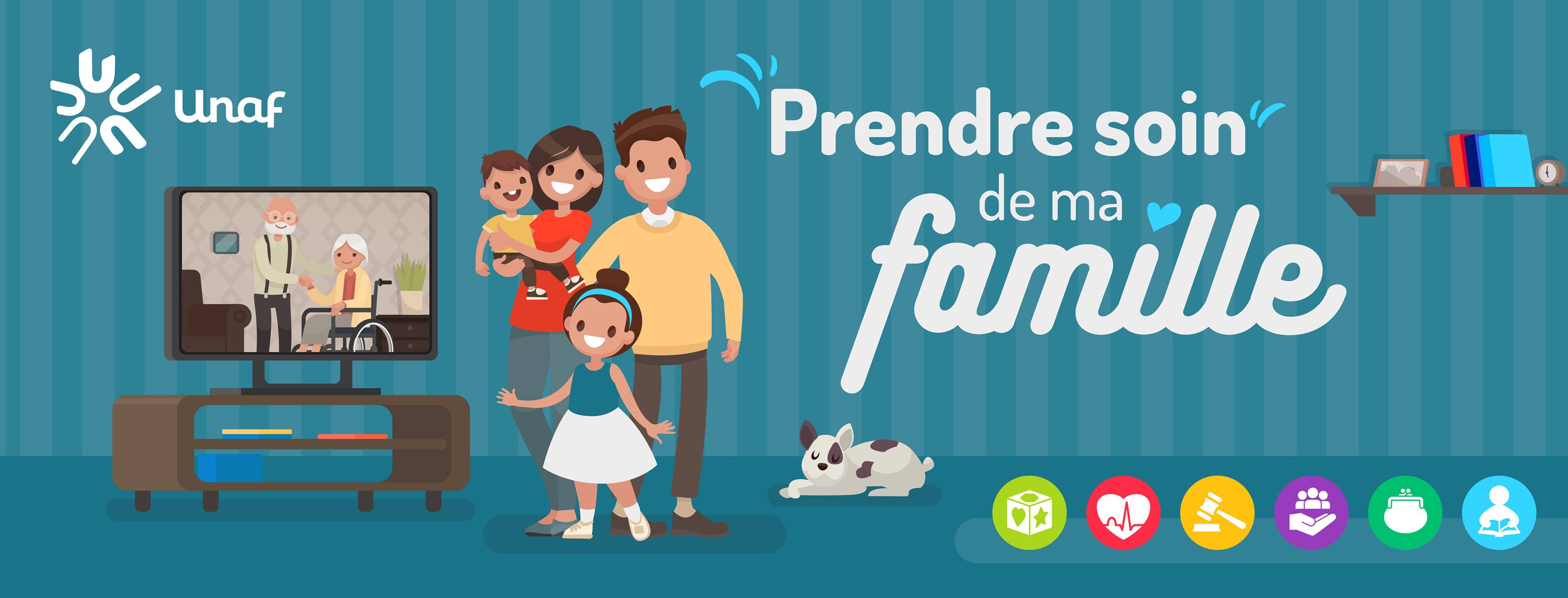 UNAF : Un compte Facebook "Prendre soin de ma famille"